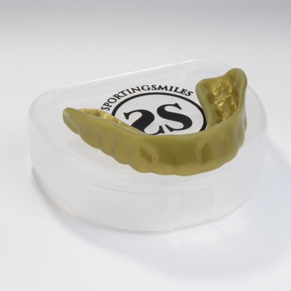 Gold Custom Sports mouthguard