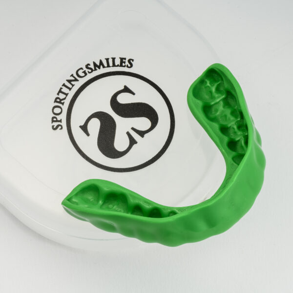 Green Custom fitted mouthguad