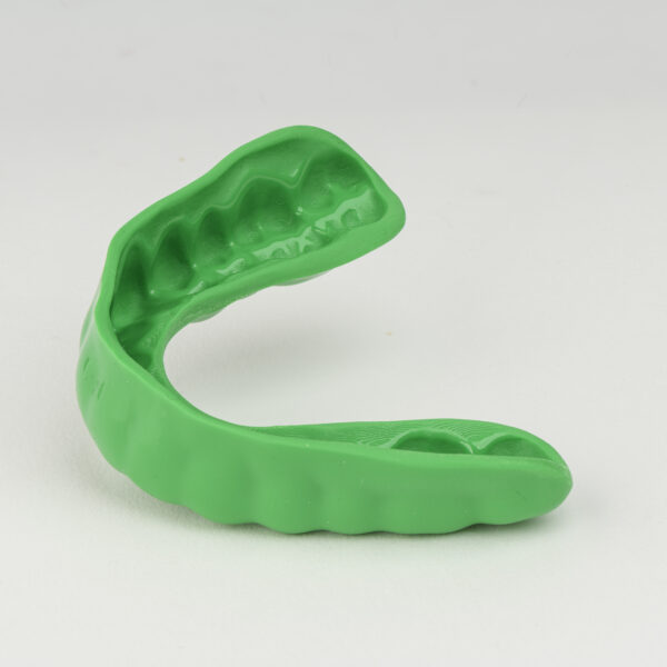 Green Custom made mouthguard